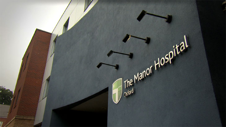 Nuffield Health Oxford Hospital The Manor Private Hospital Oxford