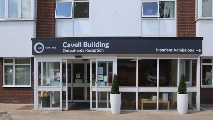 Cavell Hospital - part of Circle Health Group