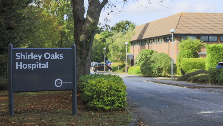 Shirley Oaks Hospital - part of Circle Health Group